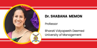 Dr. SHABANA  MEMON as professor, teaching MBA/ BBA program in Bharati Vidyapeeth Deemed University of Management,Kolhapur